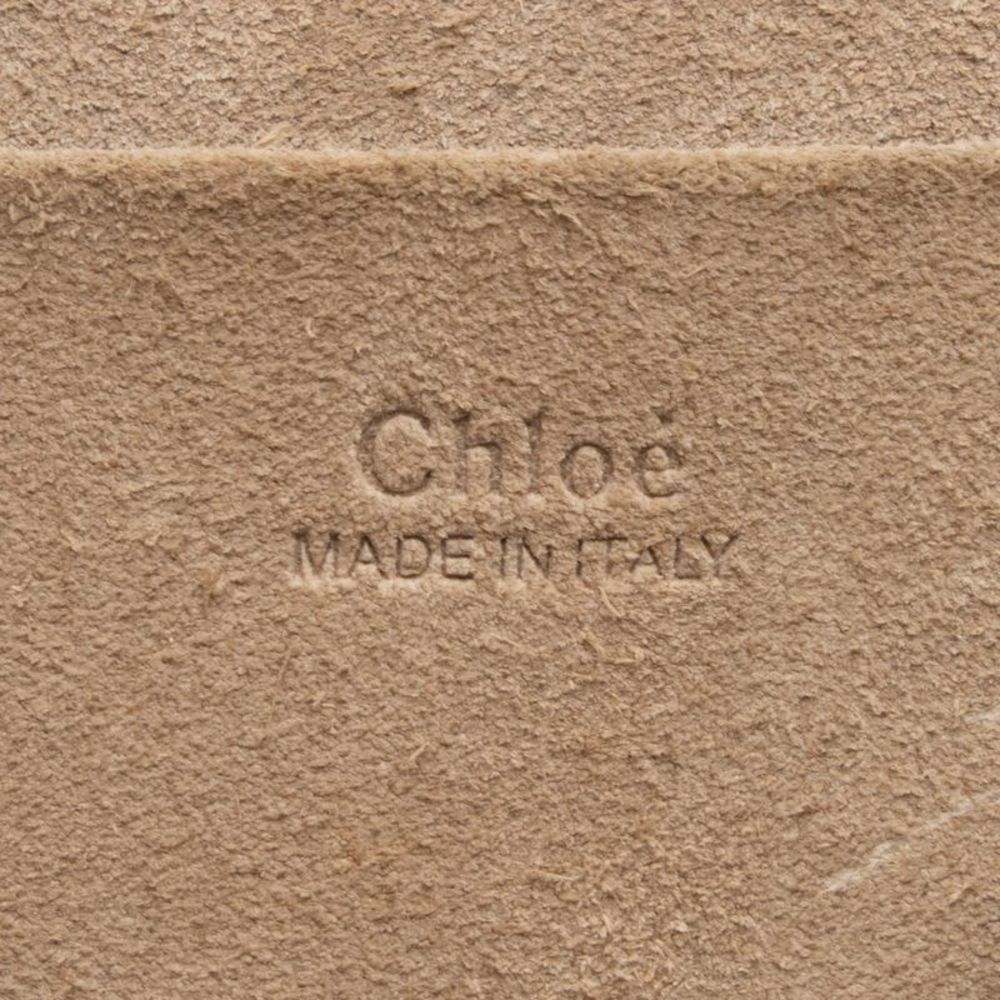 Chloe Calfskin Suede Nile Medium Bracelet Bag - Picture 9 of 11